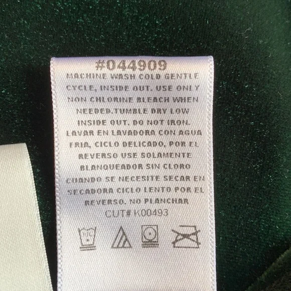 New Moves, Beautiful Dress of Dark Velvety Fabric, Perfect Holiday Dress, Size 5 - Picture 10 of 10